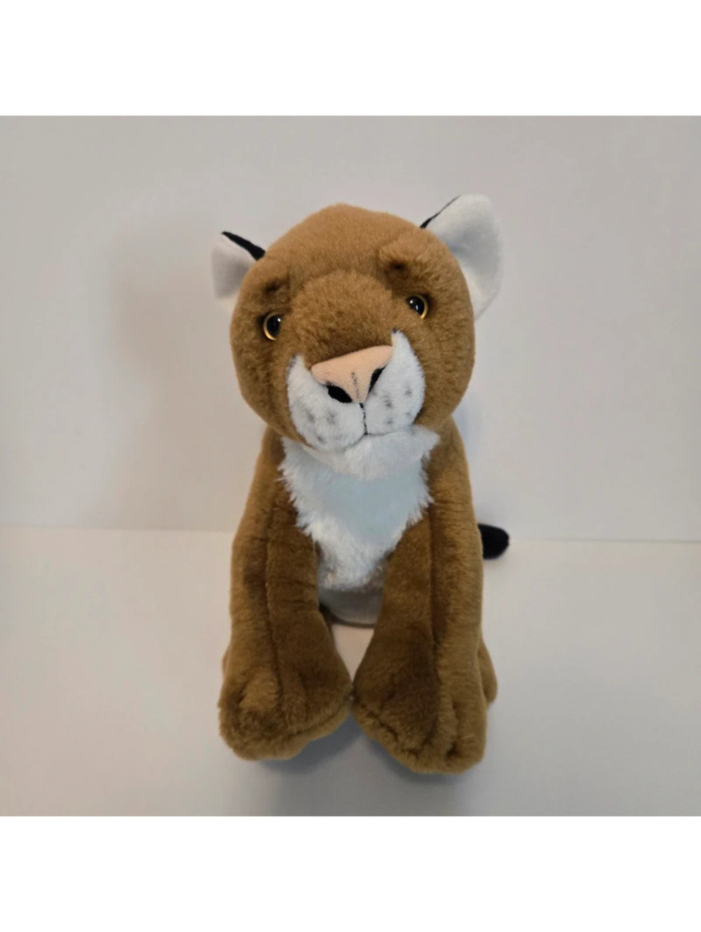 Wild Republic Brown Cougar Mountain Lion Plush Stuffed Animal